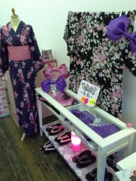 Traditional Japanese robes (Yukata)